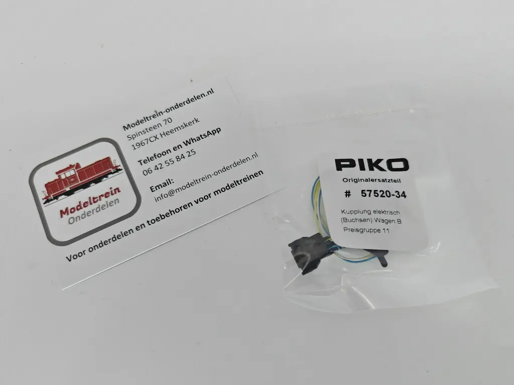 Piko ET57520-34 - NS Hondekop el. koppeling (bus) stuurstand