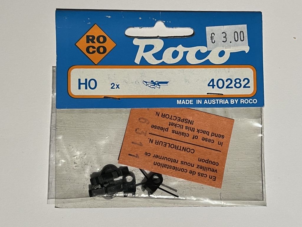 Roco 40282 - H0 Kortkoppelingen "Zwaluwstaart aansluiting"