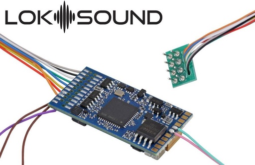 [ESU.58410] ESU 58410 H0 0 - Loksound 5, DCC/MM/SX "Leerdecoder" inclusief speaker, 8-pin NEM652