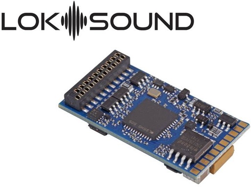 [ESU.58419] ESU 58419 H0 0 - Loksound 5, DCC/MM/SX "Leerdecoder" inclusief speaker, 21MTC NEM660