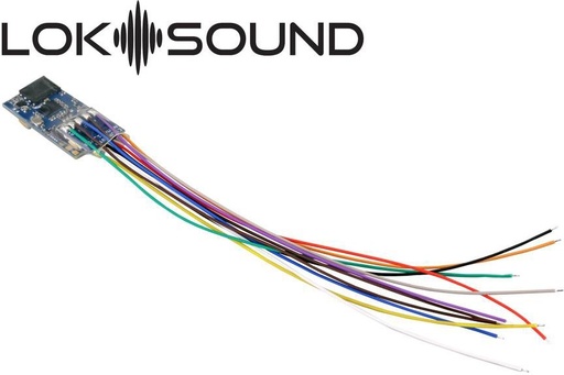 [ESU.58813] ESU 58813 H0 TT N - Loksound 5 micro, DCC/MM/SX "Leerdecoder" inclusief speaker