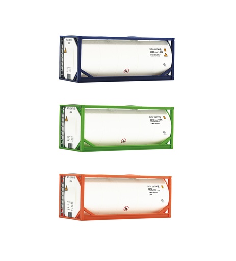[RO.05216] Roco 05216 - 3-tlg. Set Tankcontainer      