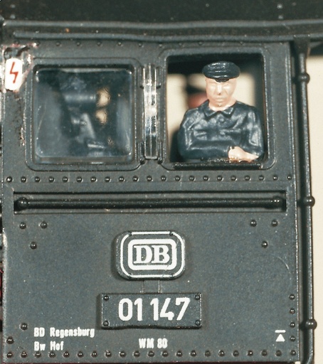 [RO.40001] Roco 40001 - Lokführer Heizer bemalt H0    