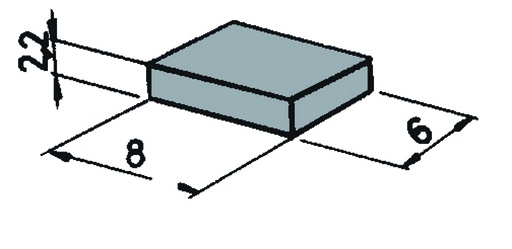 [RO.42256] Roco 42256 - 6 Stück Packung Magnete       