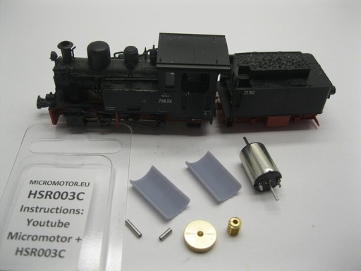 [MM.new-mic-HSR003C] micromotor HSR003C HOe motor ombouwset