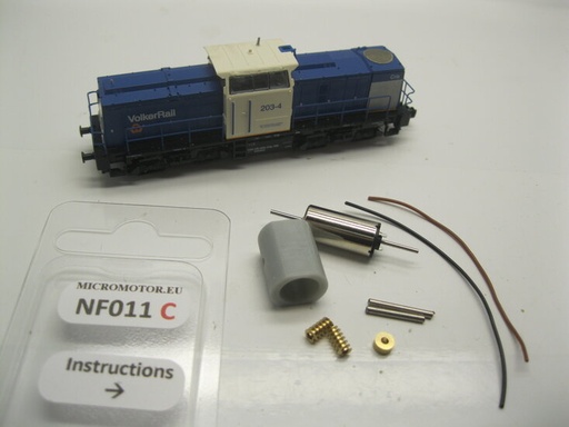 [MM.new-mic-nf011c] micromotor nf011c ombouwkit