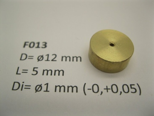 [MM.new-mic-F013] micromotor vliegwiel F013 ø12 mm x 5 mm x ø1 mm