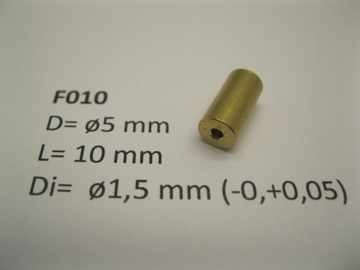[MM.new-mic-F010] micromotor F010 vliegwiel F010 ø5 x 10 x ø1,5 mm