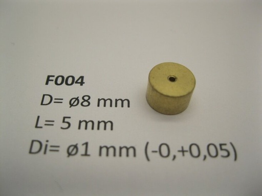 [MM.new-mic-f004] micromotor vliegwiel F004 ø8 x 5 x ø1 mm