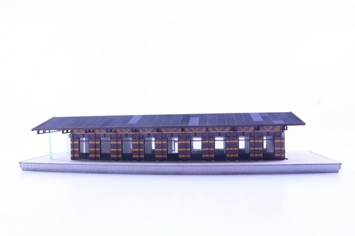 [MM.mod-2022081] modelhuizen.nl 2022081 N bouwpakket station Ermelo