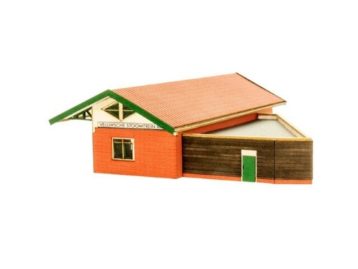 [MM.mod-2022091] modelhuizen.nl 2022091 N Station Beekbergen bijgebouw lasercut bouwpakket