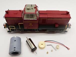 [MM.mic-HR017C] micromotor HR017C  motor ombouwset