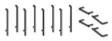 [EPI.ET40372-25] Piko ET40372-25 - N NS 1100 botsneus set handrails