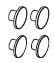 [EPI.ET51672-34] Piko ET51672-34 - BR 103 set buffers (4x)