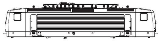 [EPI.ET51704-15] Piko ET51704-15 - DB AG BR 112 rood losse kap compleet