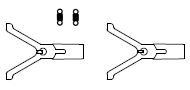 [EPI.ET54000-10] Piko ET54000-10 - NEM koppelingshouder voor 4-assige rongen-/koelwagen
