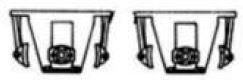 [EPI.ET54000-15] Piko ET54000-15 - Achslagerbrücke 2x sw