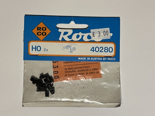 [MRO.40280] Roco 40280 - H0 Kortkoppelingen Fleischmann tapsysteem